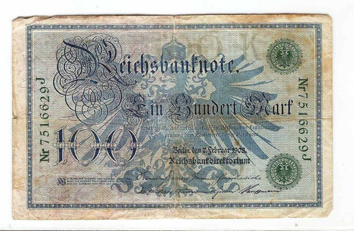 Antiguo Billete Alemán 50.000 Marcos De 1922