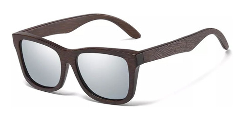 Oculos De Sol Madeira Bambu Polarizado Protección Uv