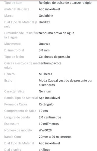 Relógio Feminino Kimio