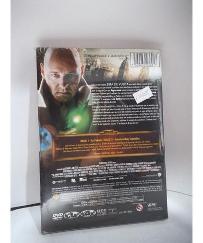 Imagen 2 de 2 de Superman Regresa Edicion De 2 Discos Dvd Original