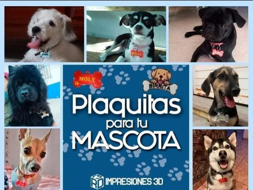 Plaquitas Personalizadas Para Mascotas