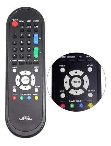 Control Remoto Repuesto Para Televisor Sharp Lc-32d49