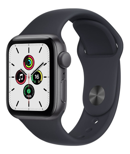 Imagen 1 de 8 de Apple Watch Se 40mm ( Gps, Aluminio, Correa Deportiva)
