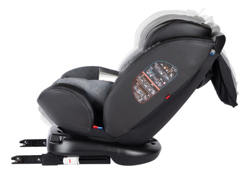 Silla De Auto Convertible I-giro 360º Light Grey Infanti I-giro 360° Gris