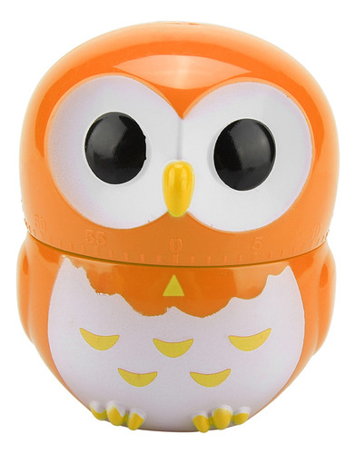 Timer, Con Forma De Búho, Manual, Mecánico Y Casero