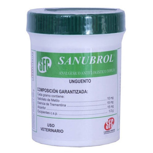 Sanubrol Pomada X 100 Gr (antiinflamatoria)