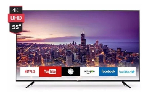 Smart Tv Led Rca 55 X55uhd Uhd 4k Netflix Youtube Tda