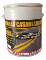 Comprar Pintura Alto Trafico Brocal Galon Amarillo Blanco Demarcaci