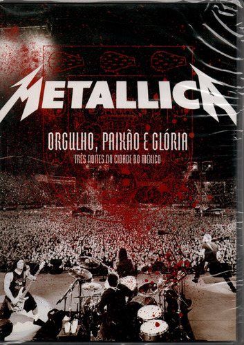 Dvd Metallica - Orgulho, Paixão E Gloria