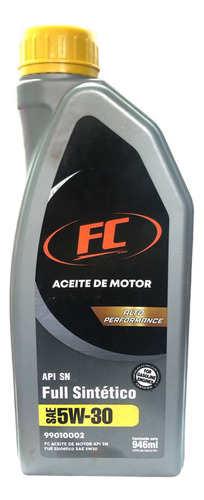 Afs5w30 Aceite Full Sintetico 5w30 Litro Para Renault