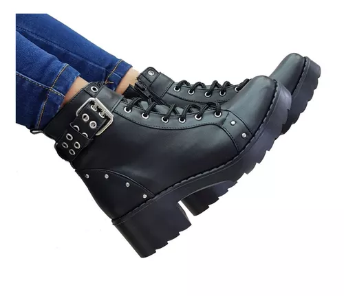 folleto masculino Pase para saber Botas Rockeras Mujer | MercadoLibre 📦