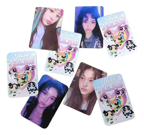 Tarjetas New Jeans Fanmade Photocards Set X40