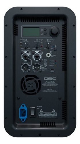 Qsc Kc12 Sistema De Audio En Torre Negro