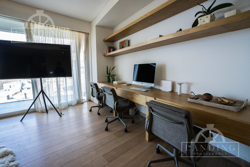 Departamento Con Increíbles Vistas Al Río En Piso 15 En Alquiler
