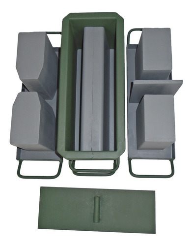 Imagem 4 de 5 de Kit Forma Bloco Meio Bloco Canaleta Estrutural 15 Jalossimaq