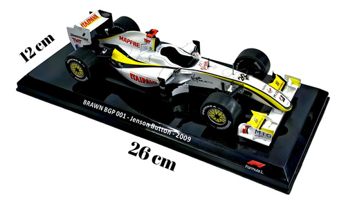 Auto Formula 1 Brawn Gp 001 #22 Jenson Button 1:24