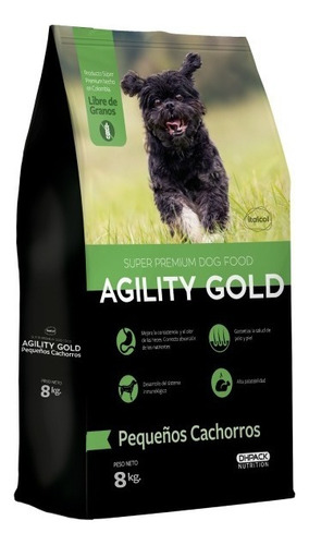 Agility Gold Pequeños Cachorros 8 Kg