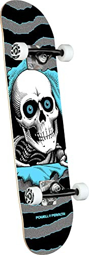 Powell Peralta Ripper Completo Skateboard - Silver/light Blu