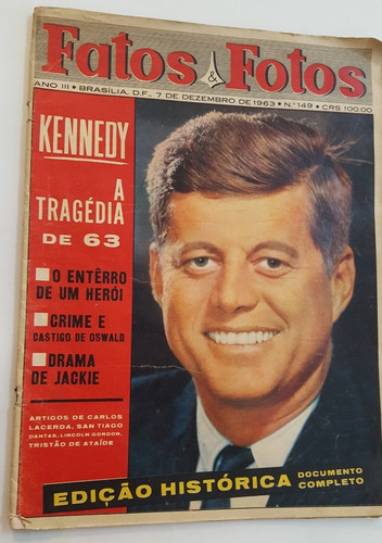 Revista Fatos E Fotos 7 De Dezembro De 1963