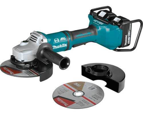 Makita Juego De Pulidora Angular Xag12pt1 Inalámbrica