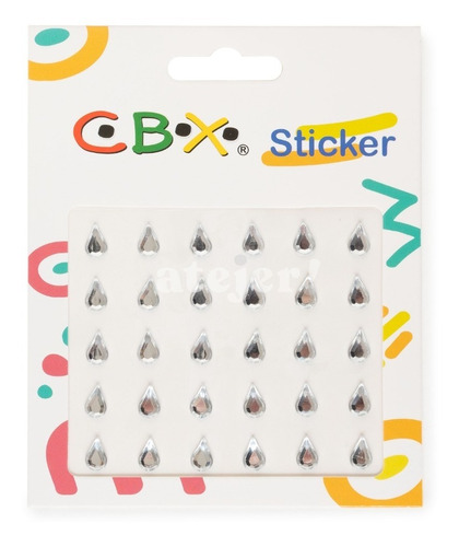 Plancha De Sticker Art 420 Marca Cbx X Unidad