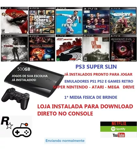 Como Instalar Jogos de PS2 no PS3 Destravado HEN em PKG 