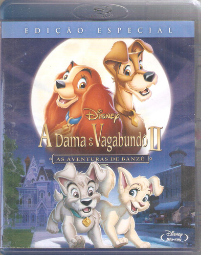 Blu-ray A Dama E O Vagabundo 2 - As Aventuras De Banzé