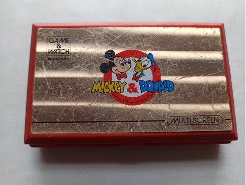 Mickey And Donald Nintendo Game & Watch No Enciende