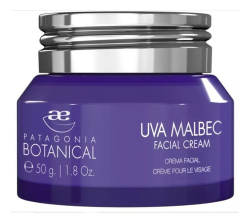 Idraet Botanical Crema Facial Regeneradora Uva Malbec Cream Momento De Aplicación Día/noche Tipo De Piel Normal