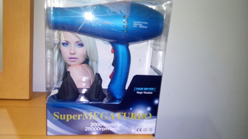 Secador Profesional Supermegaturbo 25000 Rpm.
