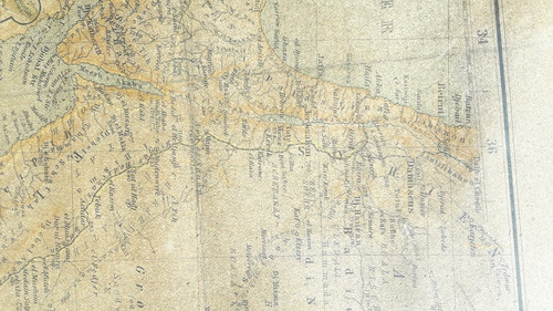 Mapa Antiguo Israel Arabia Egipto (Usado)