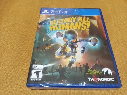 Juego De Ps4 Destroy All Humans!, Físico Sellado (Usado)