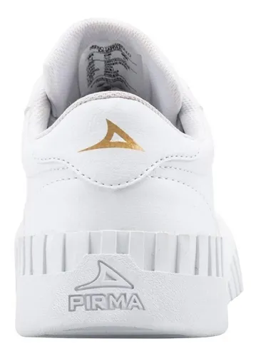 Tenis Choclo Casual Pirma Brasil 5515 Id 871865 Blanco Dama
