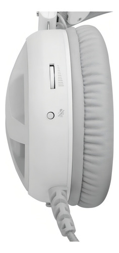Fone Headset Gamer Redragon Minos H210w Branco Usb Led Branco