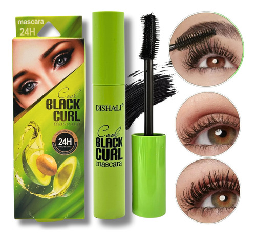 Rímel Mascara De Pestañas Volumen Larga Duración Waterproof