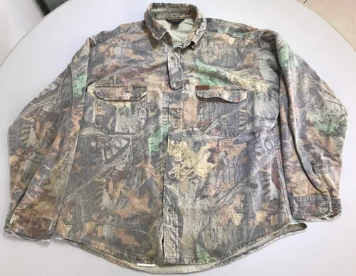 Camisa Gruesa Camuflado Cacería L A203