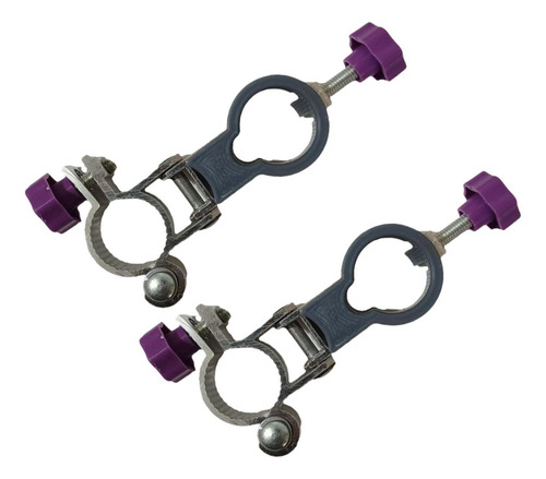 2x Plegable Silla De Ocio Clip De Barra De Barra De Barra De