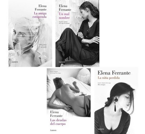 Saga Dos Amigas - Ferrante Elena ( 4 Libros)
