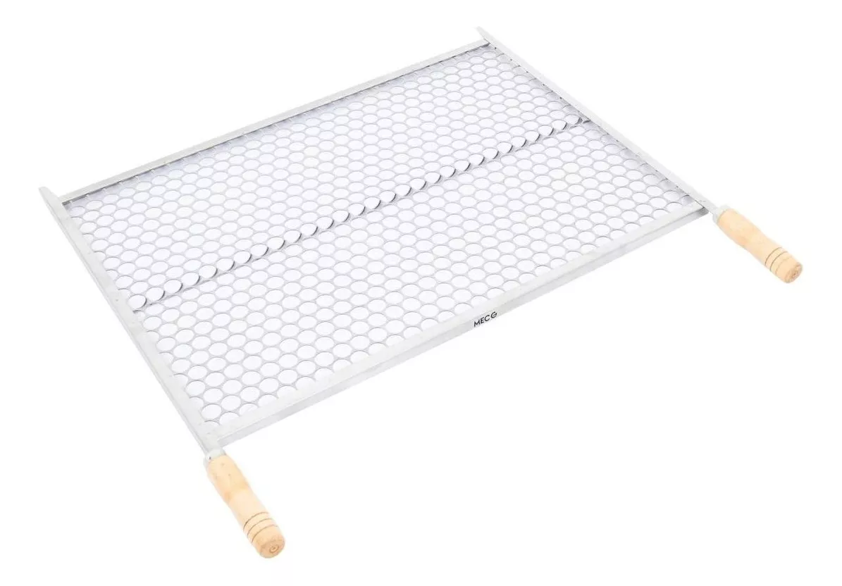 Terceira imagem para pesquisa de grelha churrasqueira aco inox 58x40