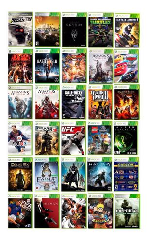 Xbox 360 Com 2 Controles 1 Kinect 500gb Com Varios Jogos (Recondicionado)