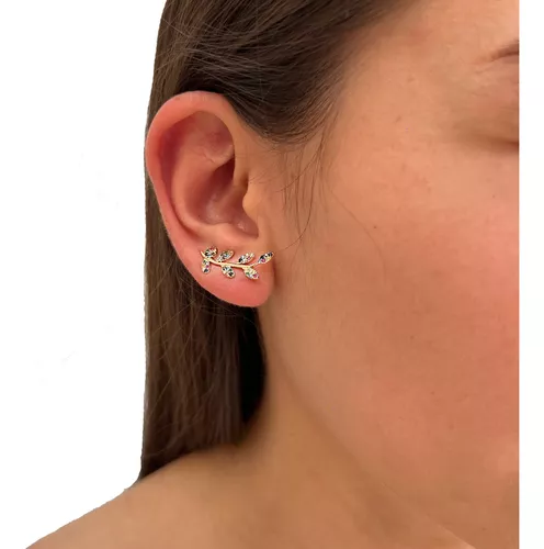 Aretes – Etiquetado Chapa de oro – TERRA JOYA