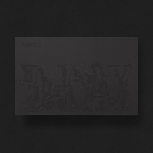 Agust D (Suga Of Bts) - Dia D (versão 01) CD