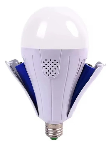 Foco Led 20w Con Baterías Recargables 18650
