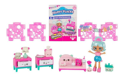 Happy Places Shopkins Pony Establo Dormitorio Muebles Jardin