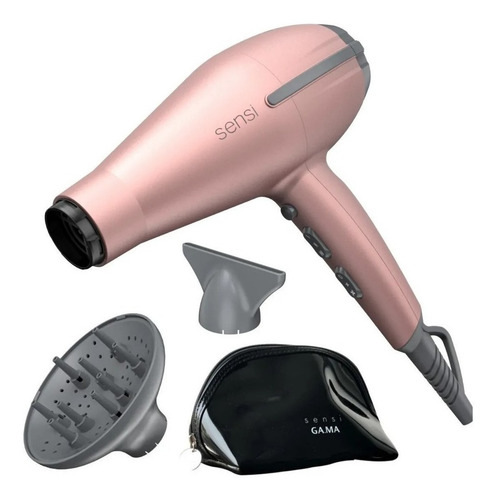 Secador De Pelo Gama Tempo 5d Sensi Rose