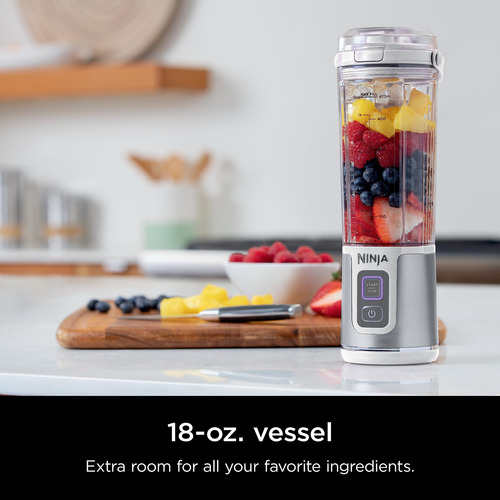 Liquidificador Portátil Ninja Bc151wh Blast 500ml Sem Fio Br