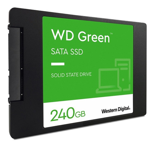 Imagen 2 de 6 de Wd Disco Ssd Digital Green 240gb 2.5 Int Sata