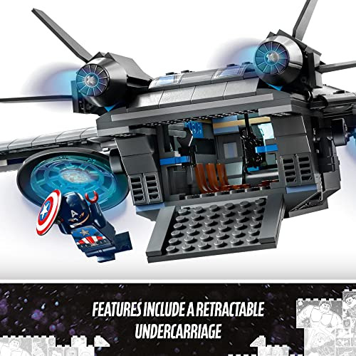 Lego Marvel Los Vengadores Quinjet 76248, Edificio De Naves