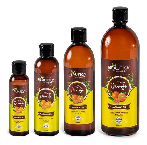 Aceite Beautika Naranja 500ml - mL a $50