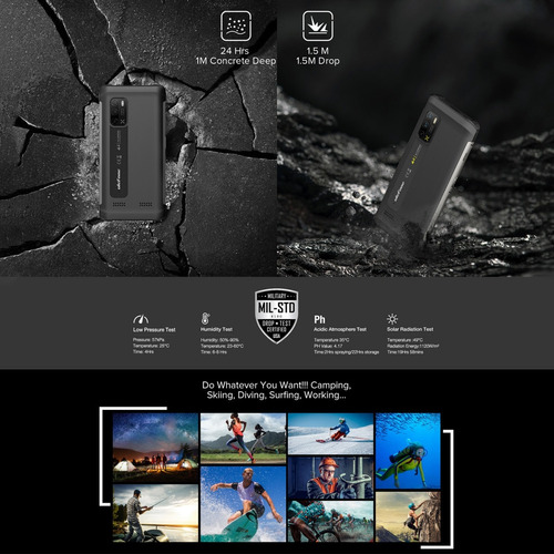 Celular Armor X10 | Resiste Caidas, Agua Y Temperatura | 4g